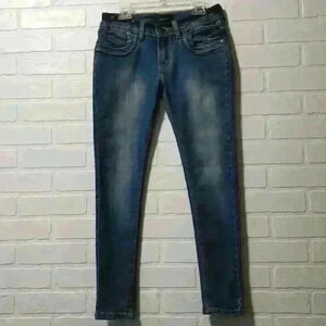 Rare LEE X-LINE Selvedge Women`s Jeans Size: 27/2 #0053